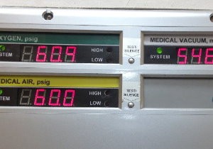 Medical Gas Engineering - Digital regional gas alarm
