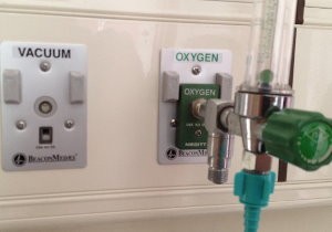Oxygen flow meter